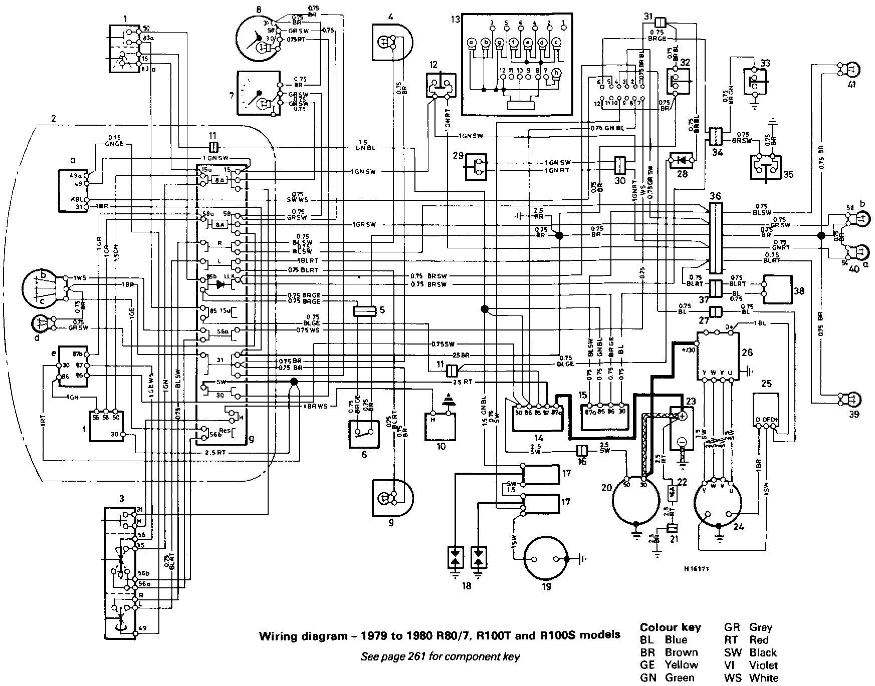 1978 R80  7 Rev Counter