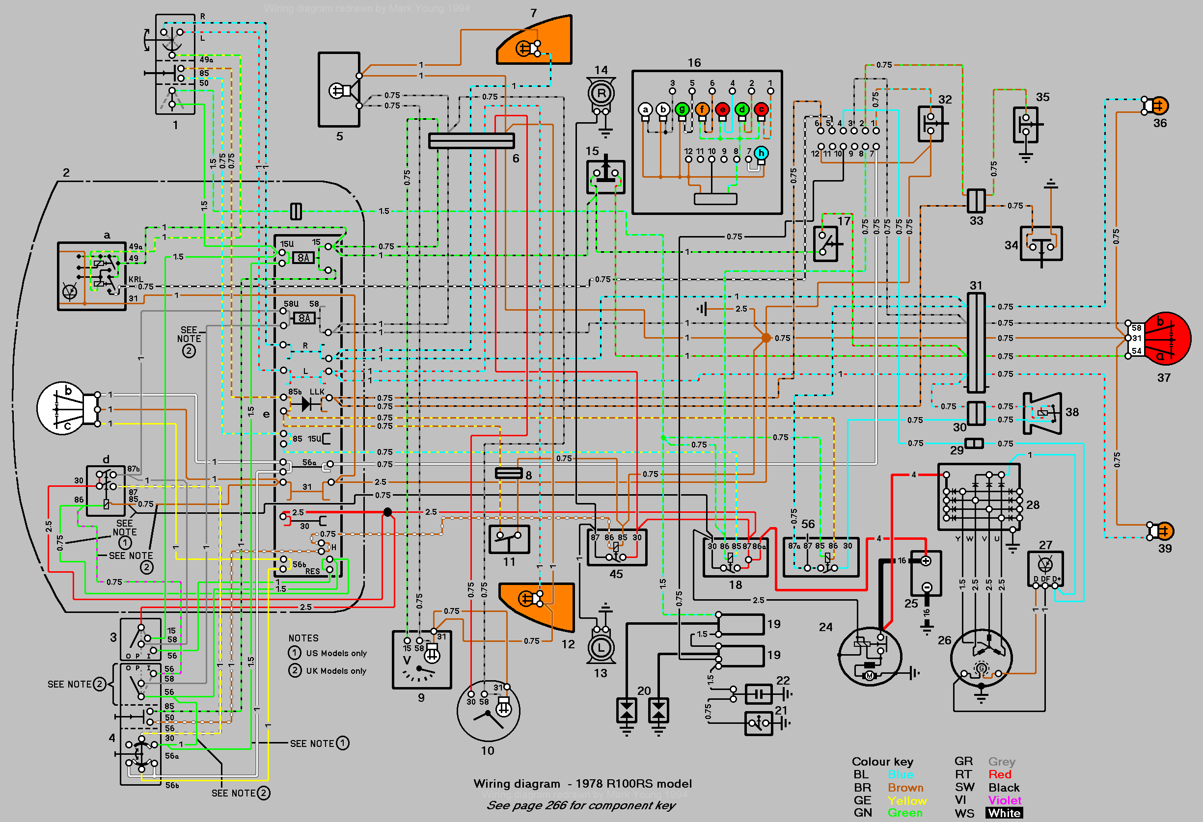 Schaltplan Anlasserrelais - Wiring Diagram