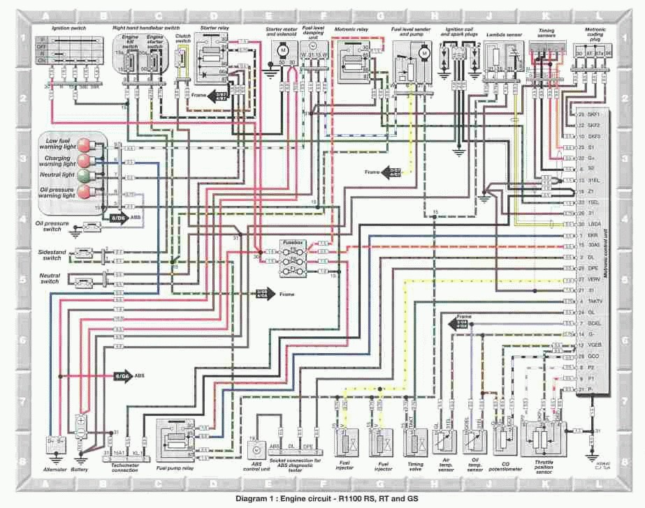 Schaltpläne für Boxer 2000 f 650 diagram 